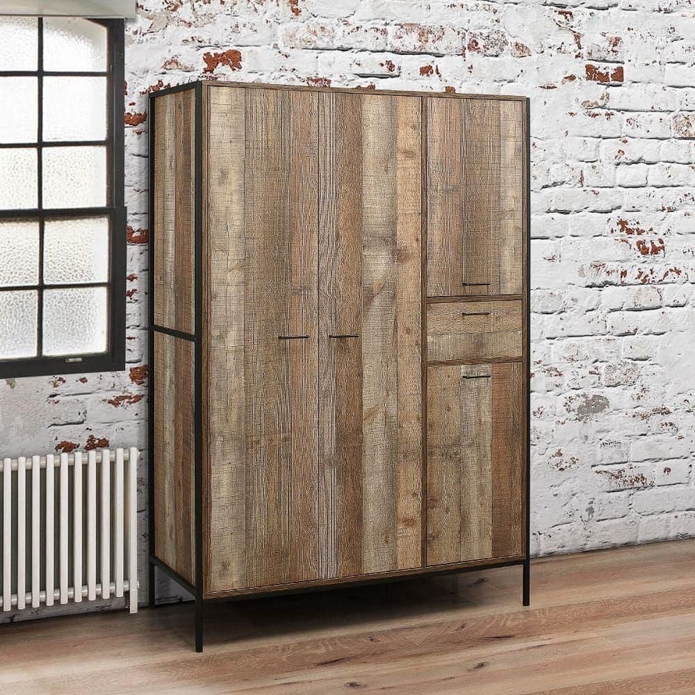 4 door shop built in wardrobe