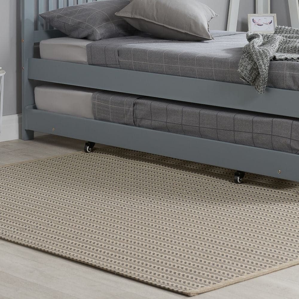 Buxton Grey Wooden Guest Bed Frame 3ft Single