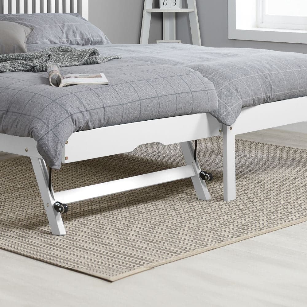Buxton white wooden guest bed hotsell