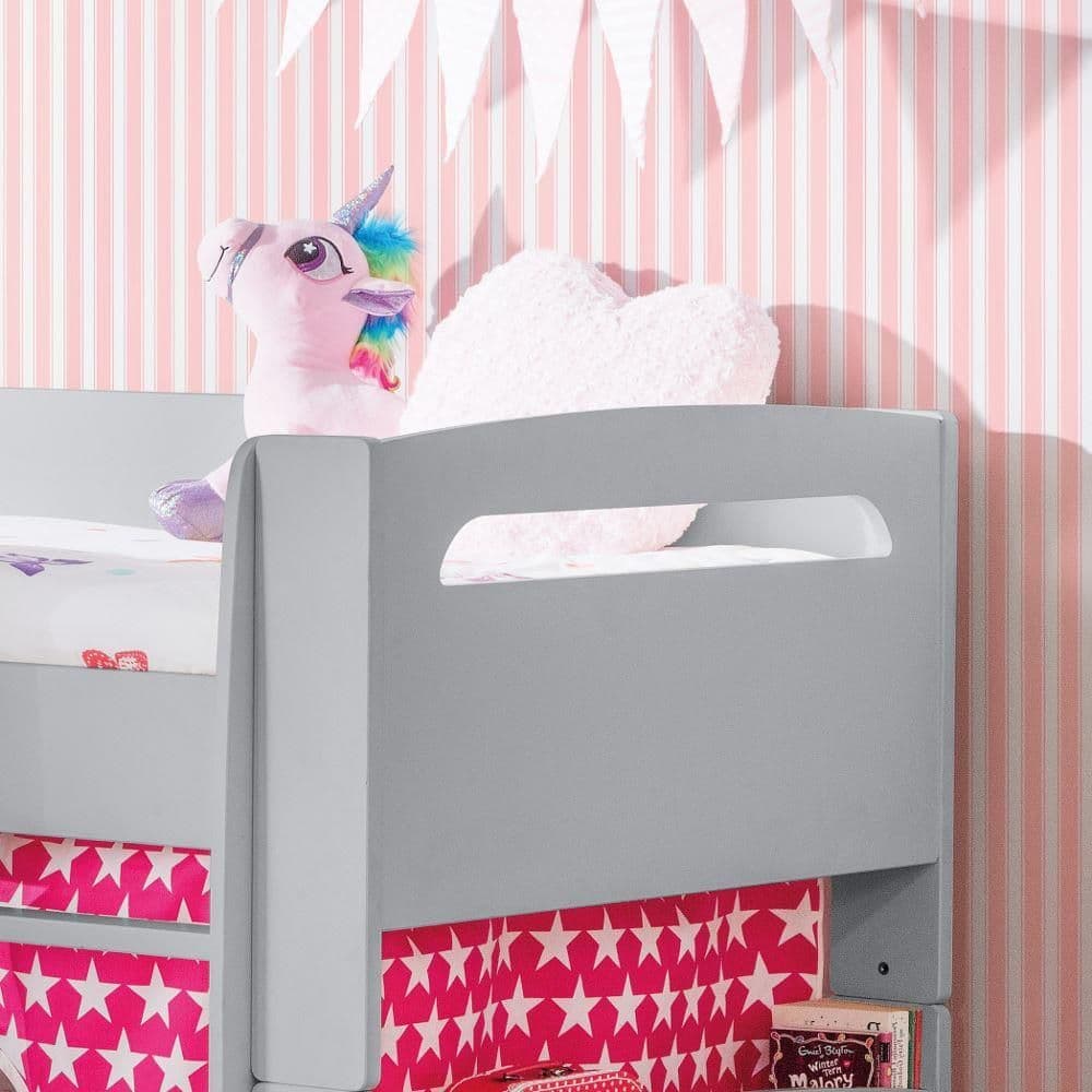 Pluto dove grey sales mid sleeper
