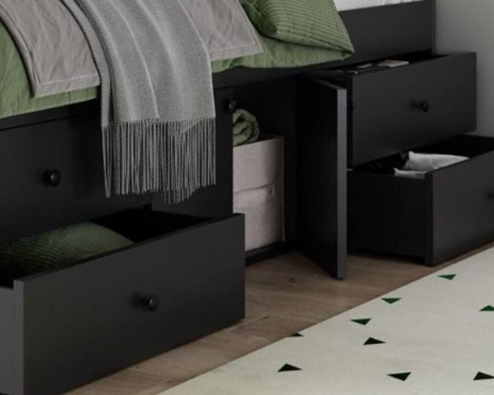 Ikea malm shop bed 4 drawers