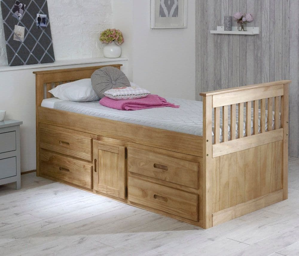 Captain beds sale with storage