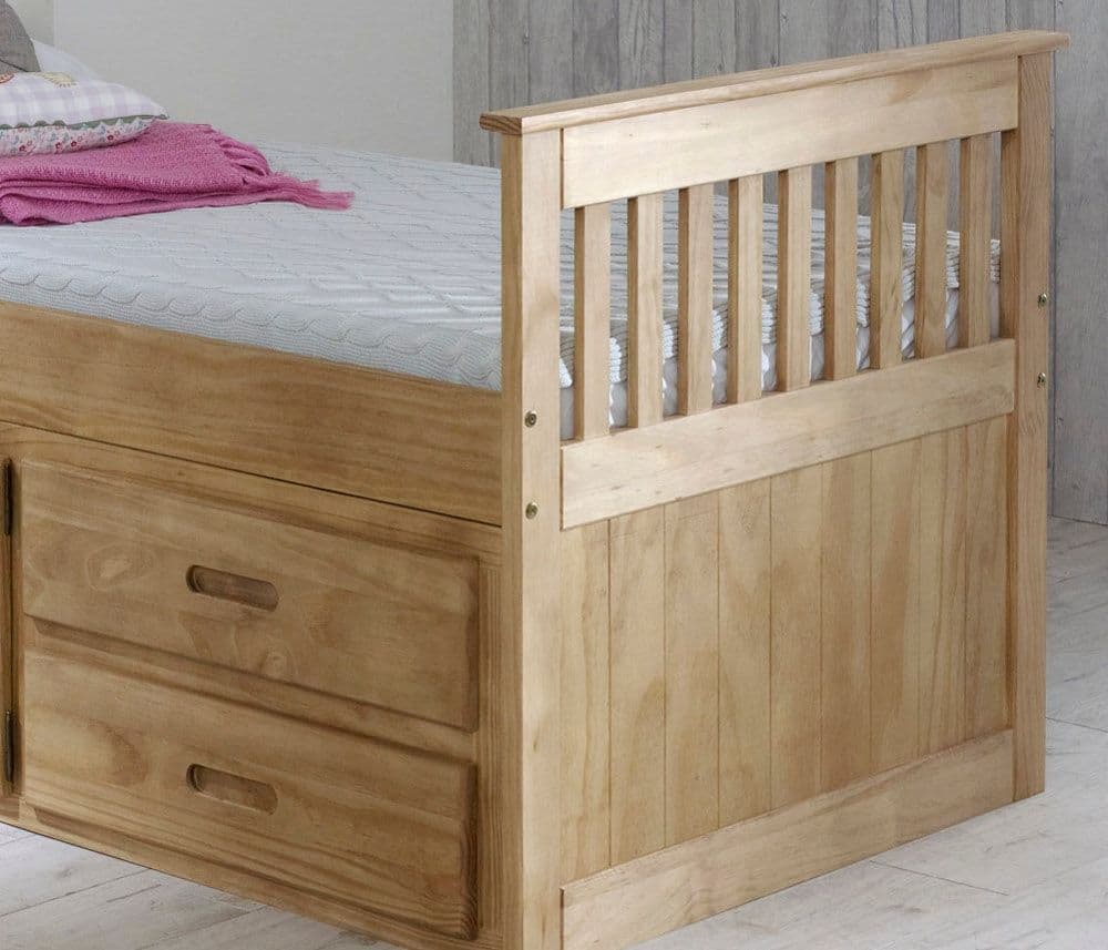 Wilkes wooden storage bed new arrivals