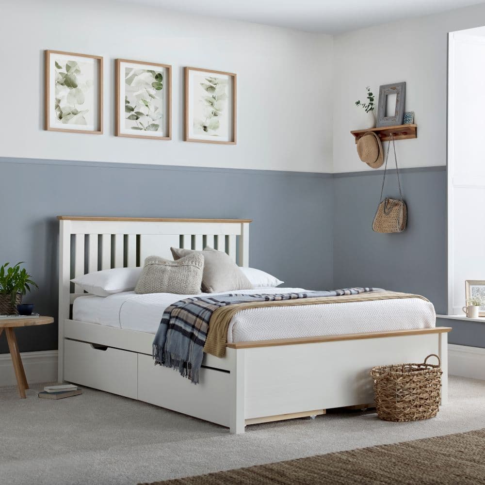 Double bed top with mattress