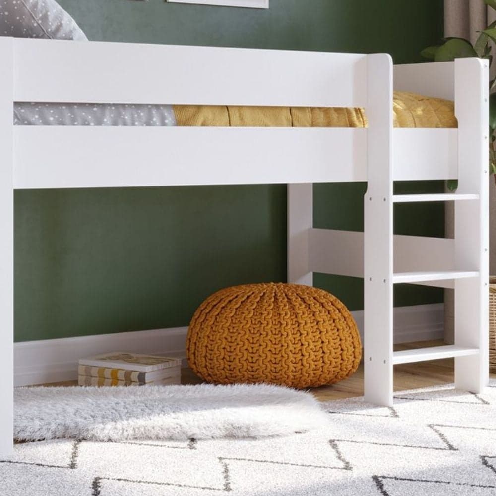 White wooden mid sleeper cheap
