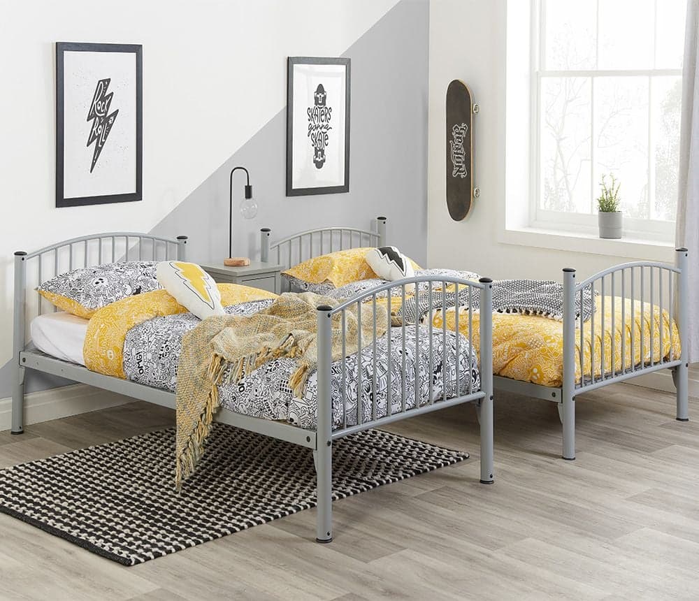Metal double deals bunk bed frame