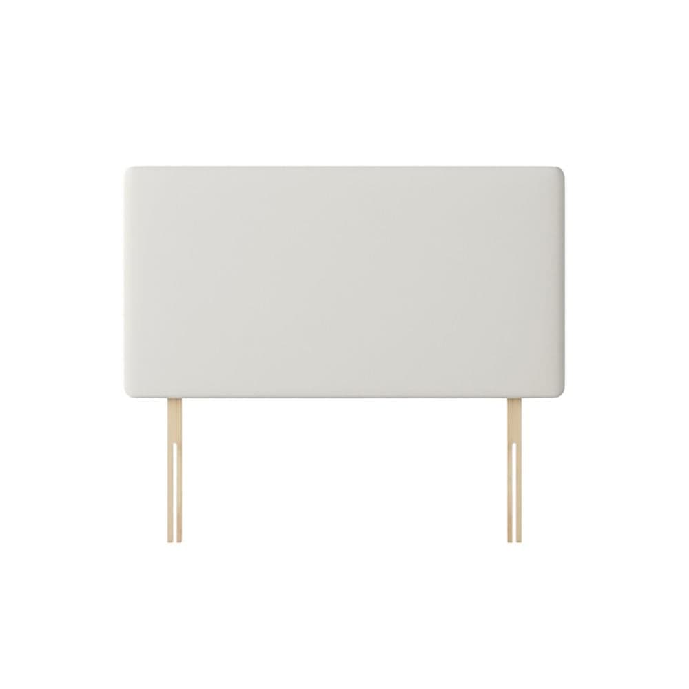 Plain white shop headboard