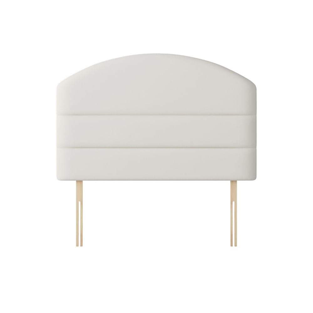 White quilted deals headboard