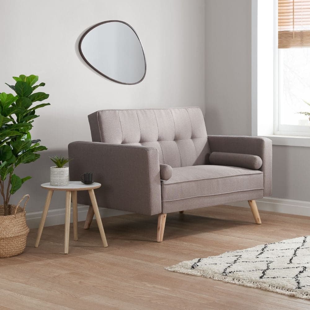 Grey fabric shop couch