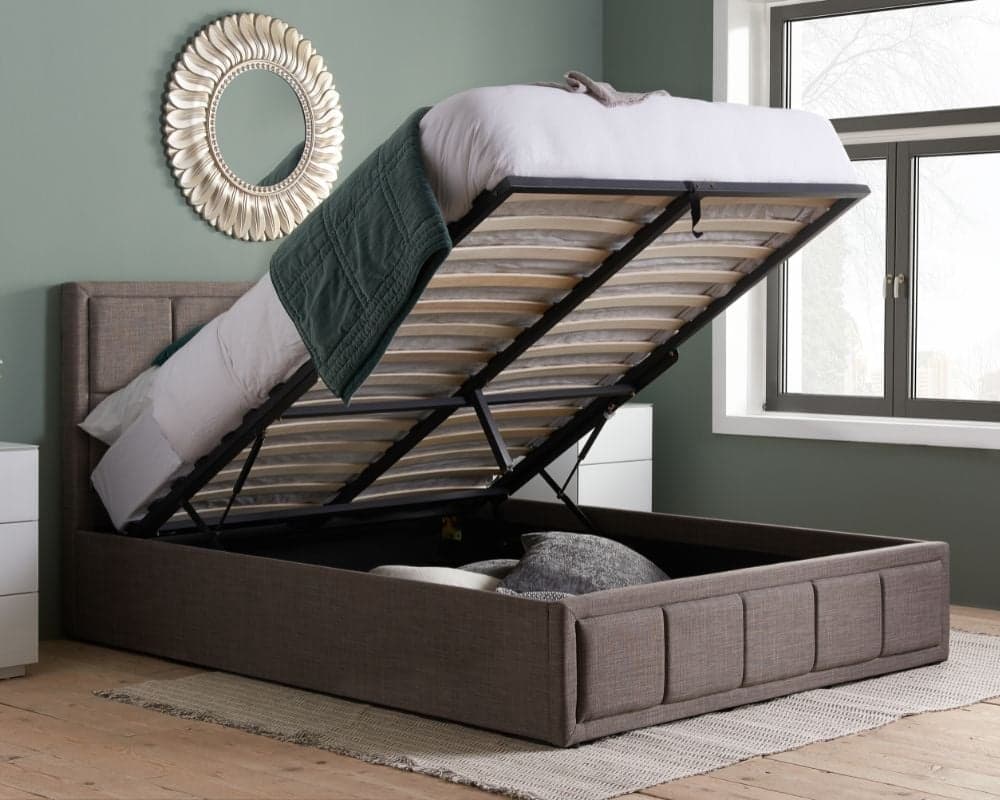Hanover queen storage bed sale