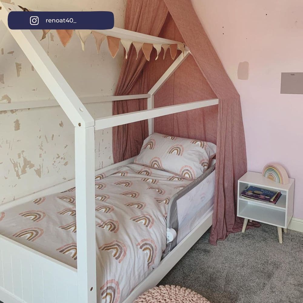 White twin house hot sale bed
