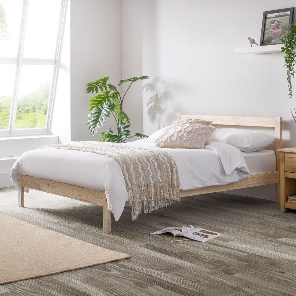 Simple sales bed wooden