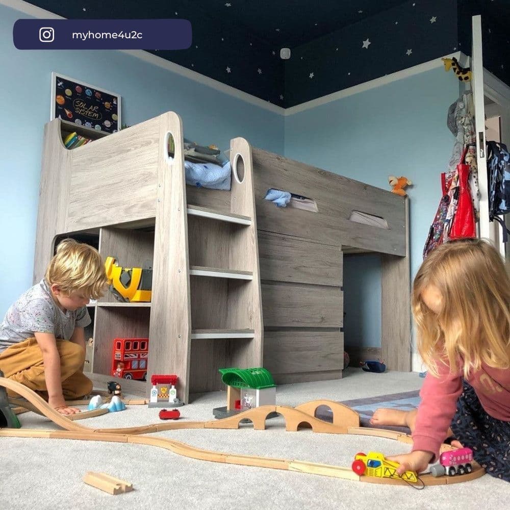 Jupiter oak outlet mid sleeper