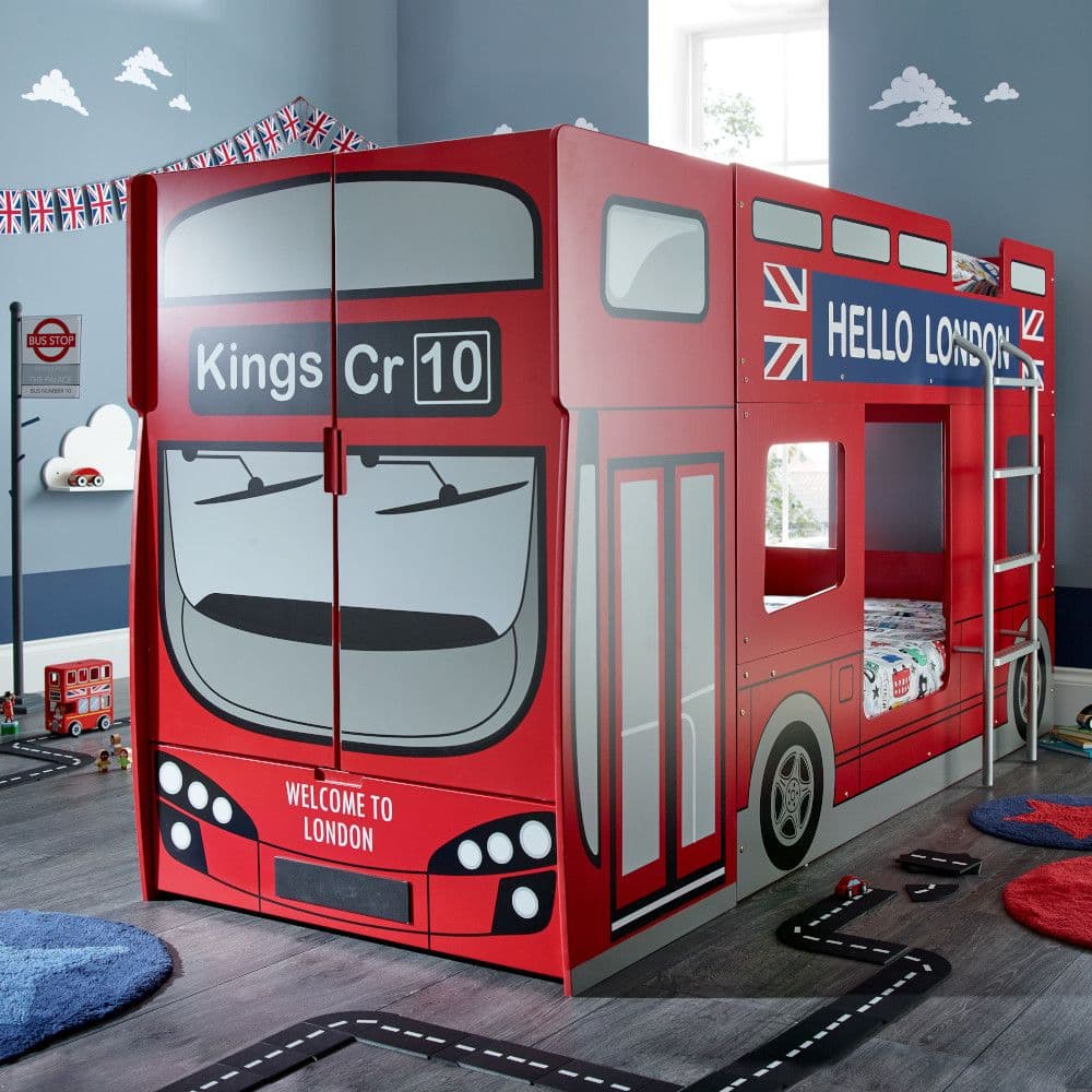 Double decker bus hotsell bunk bed