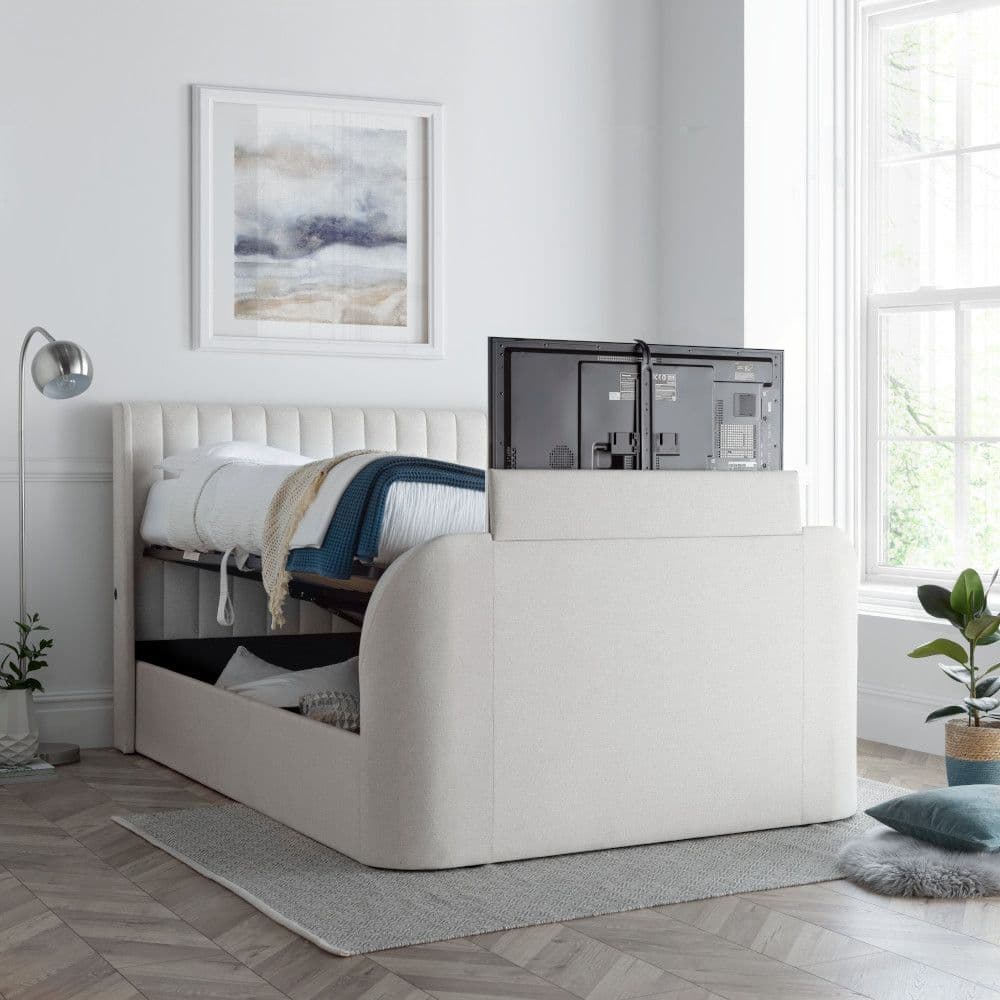 Dreams electric outlet ottoman bed