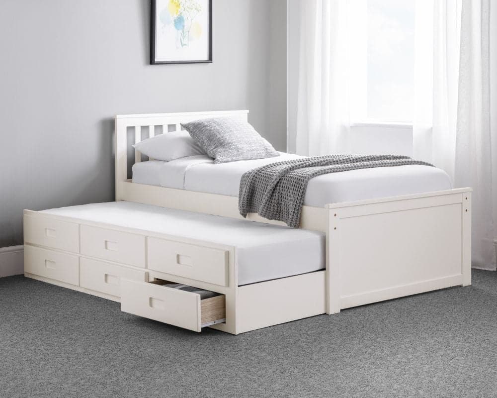 Off white best sale storage bed