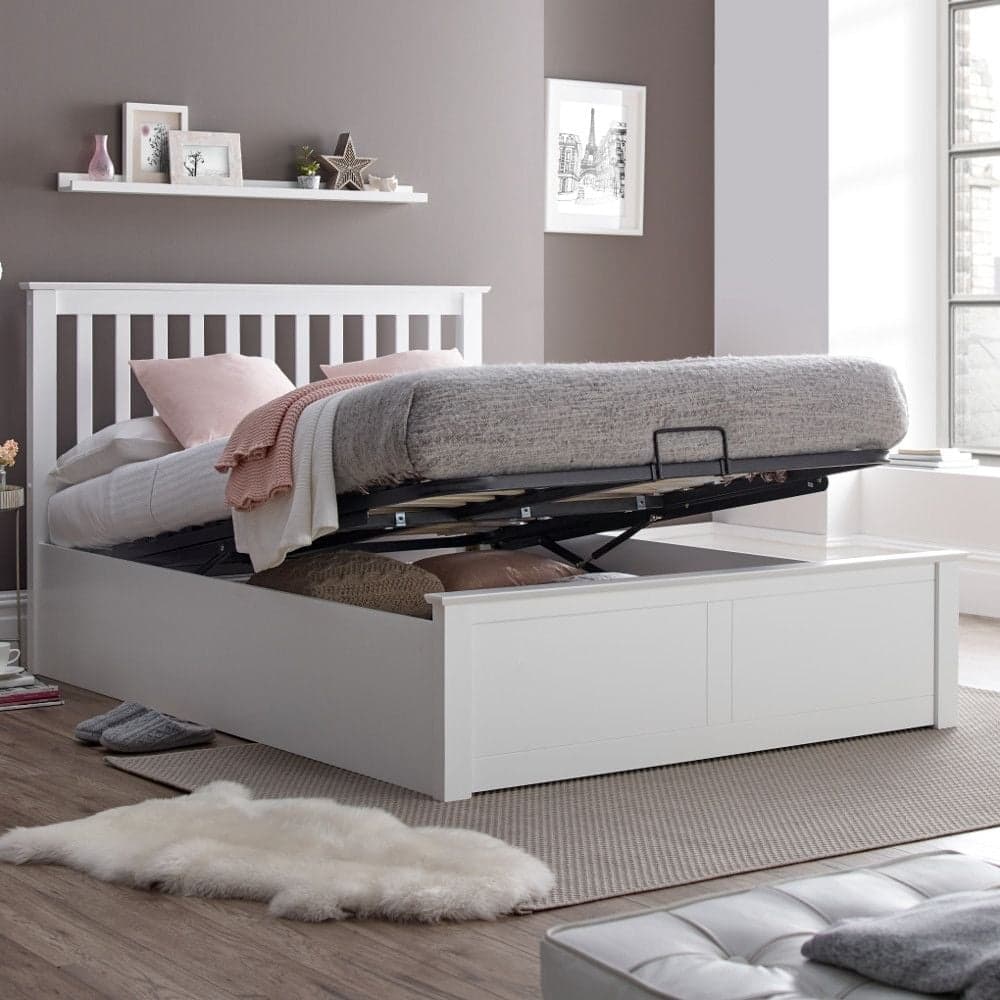 4ft wooden ottoman bed sale