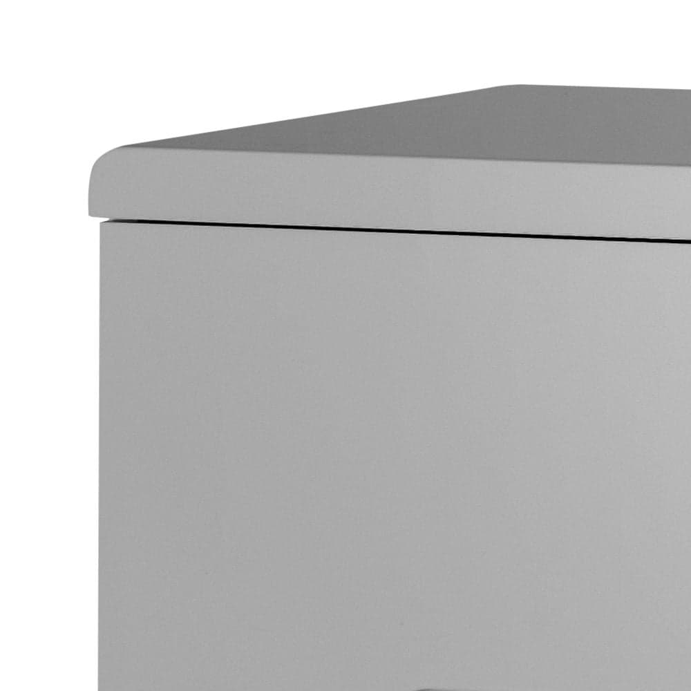 Manhattan Grey 6 Drawer Wide Chest Happy Beds