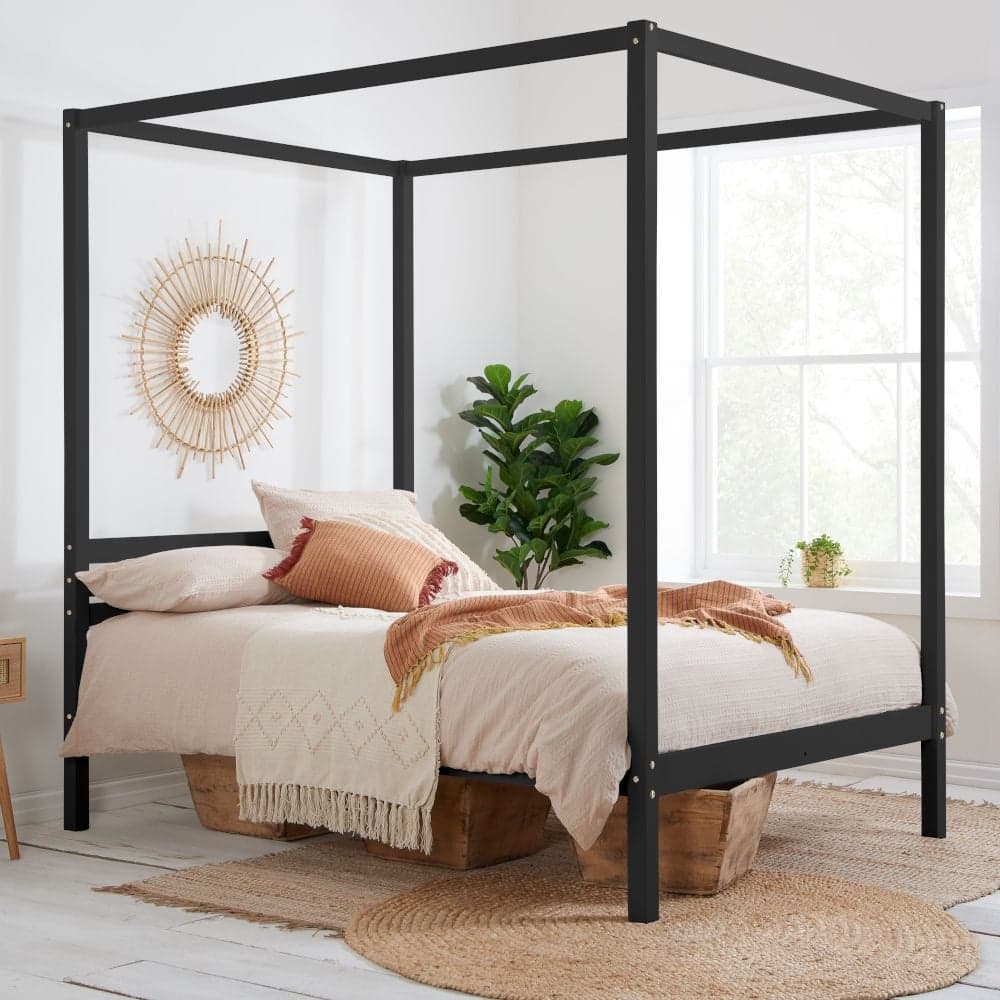 Poster bed sales frame queen