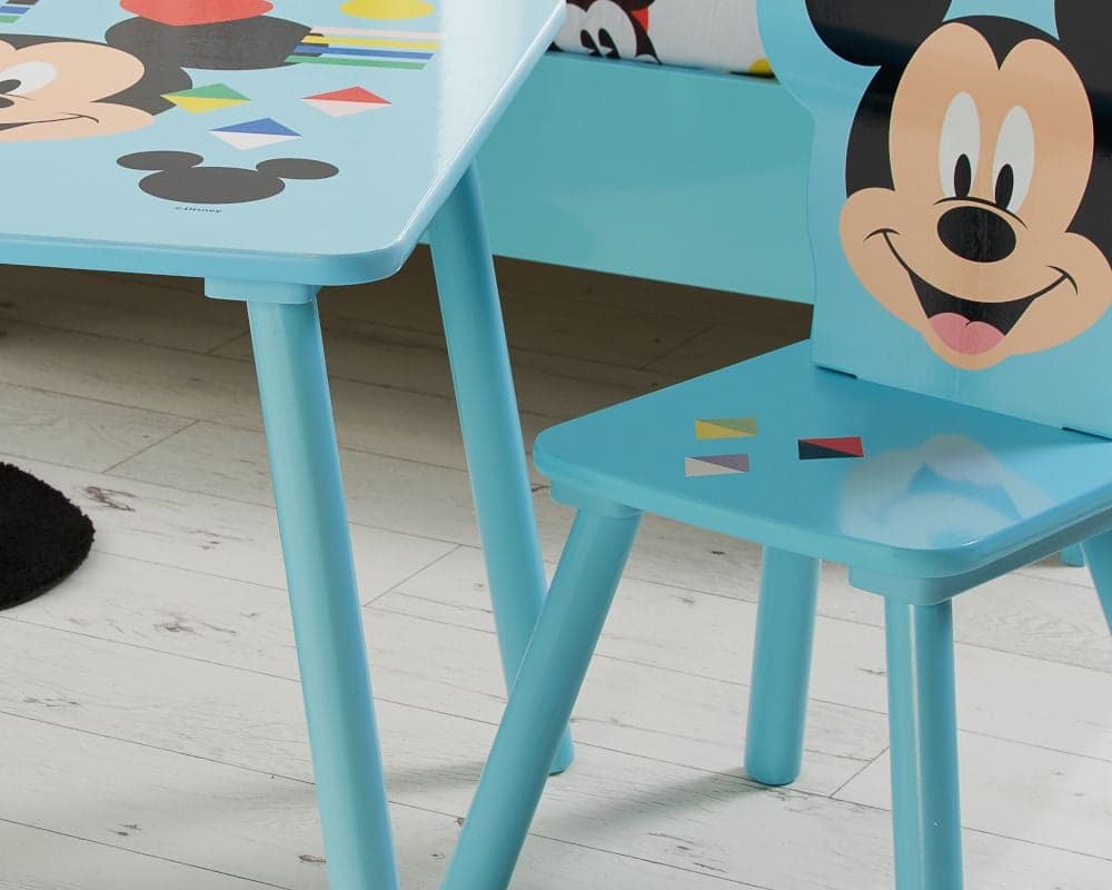 Disney mickey mouse hotsell table and chair set