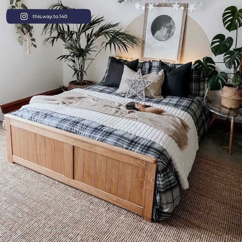 Mission waxed pine storage bed hotsell