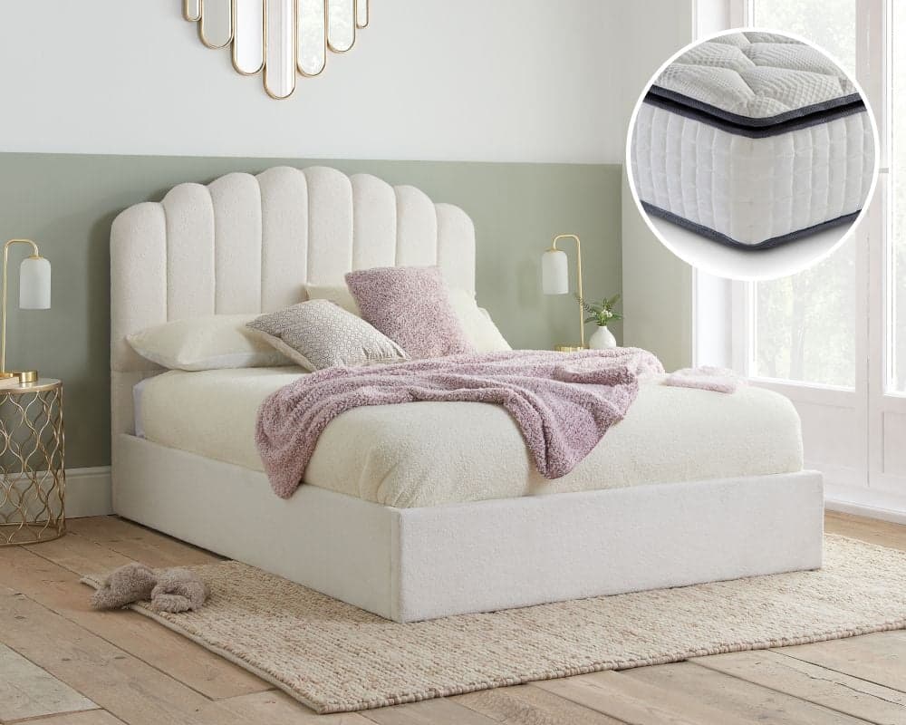 Ottoman bed shop with mattress included