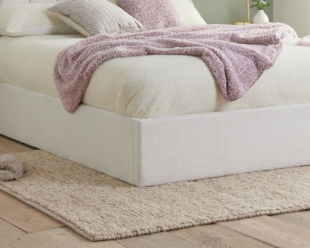 Queen size platform bed with mattress included sale