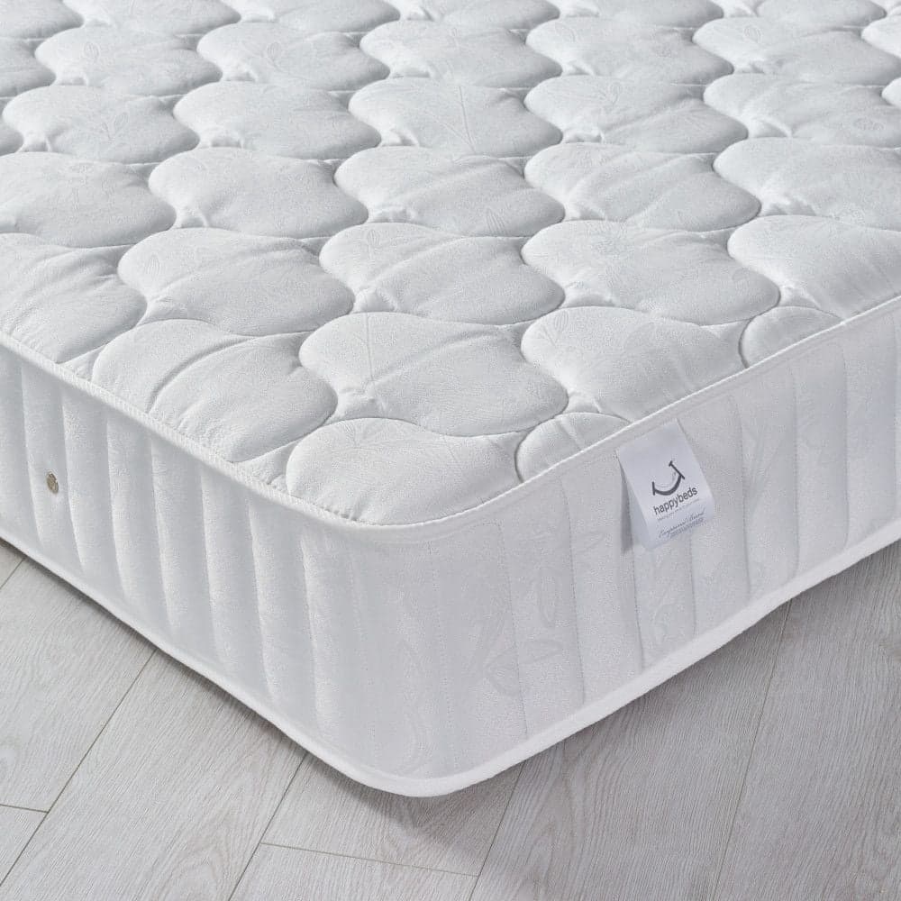 Bed with 2025 spring mattress