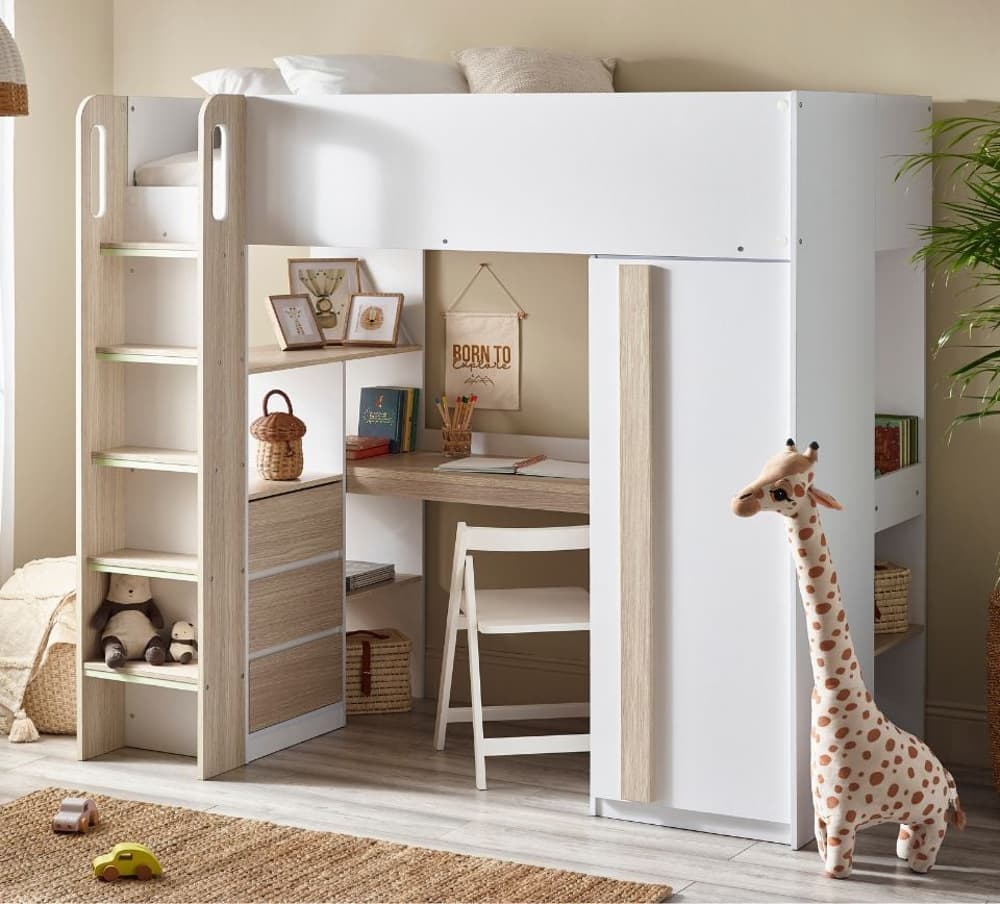 Mid sleeper with sofa underneath clearance