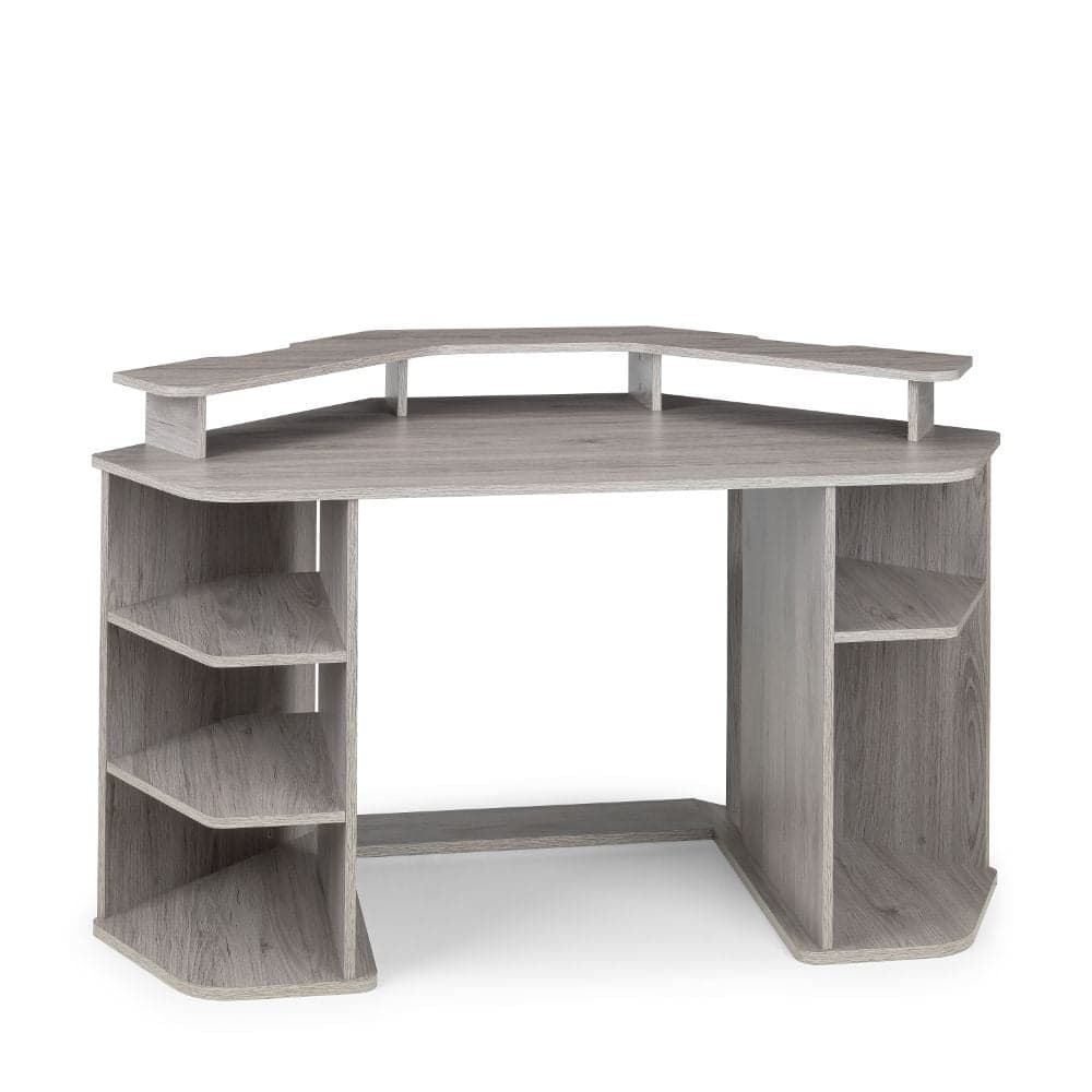 Gaming desk oak deals