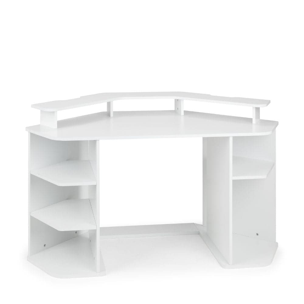 Girls white corner sales desk