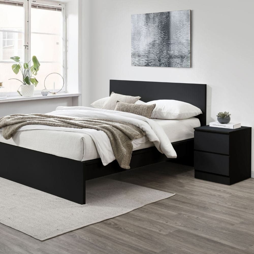 Ikea malm hotsell black 2 drawers