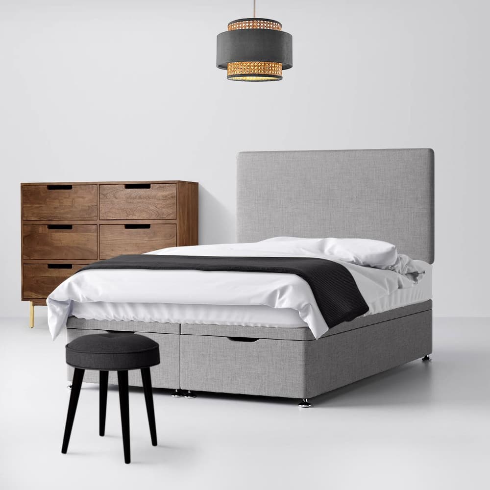 Grey divan headboard sale