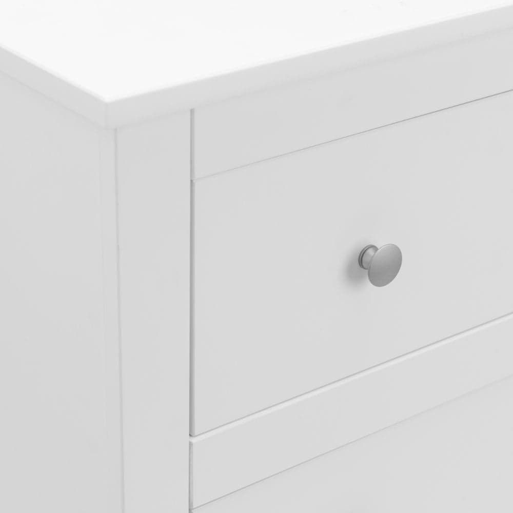 Radley White 4 Drawer Chest | Furniture | Happy Beds
