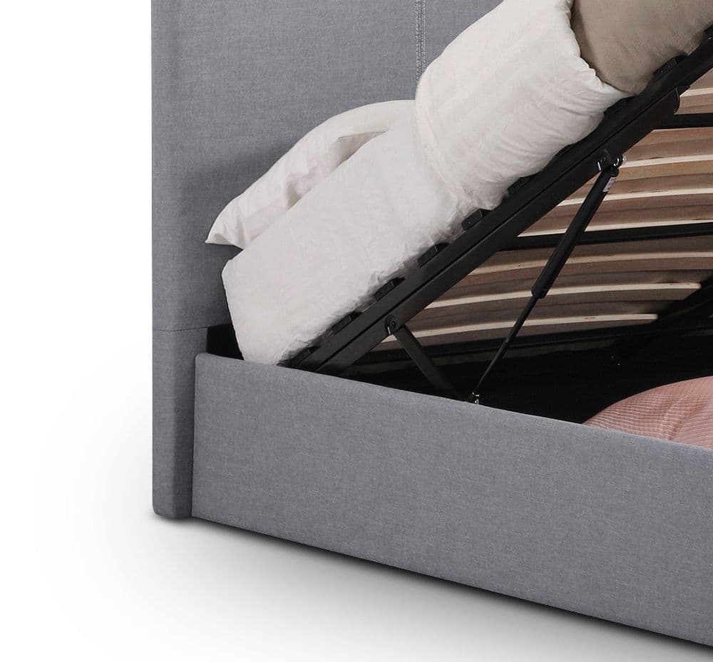 Rialto fabric best sale ottoman bed