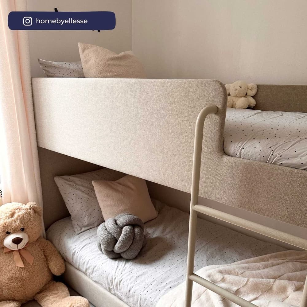Fabric outlet bunk beds