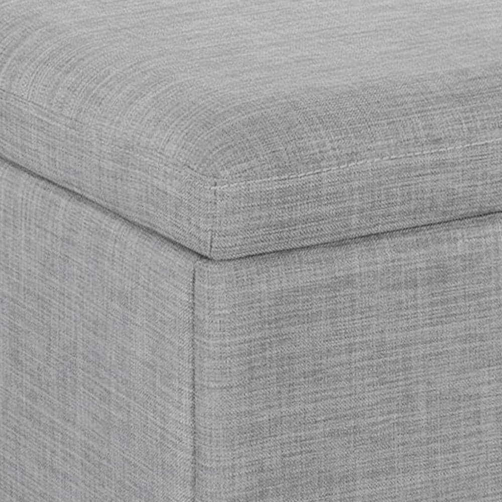 Sorrento Light Grey Blanket Box Happy Beds