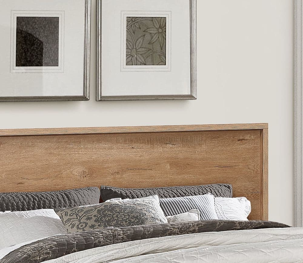 Stockwell oak discount wooden storage bed