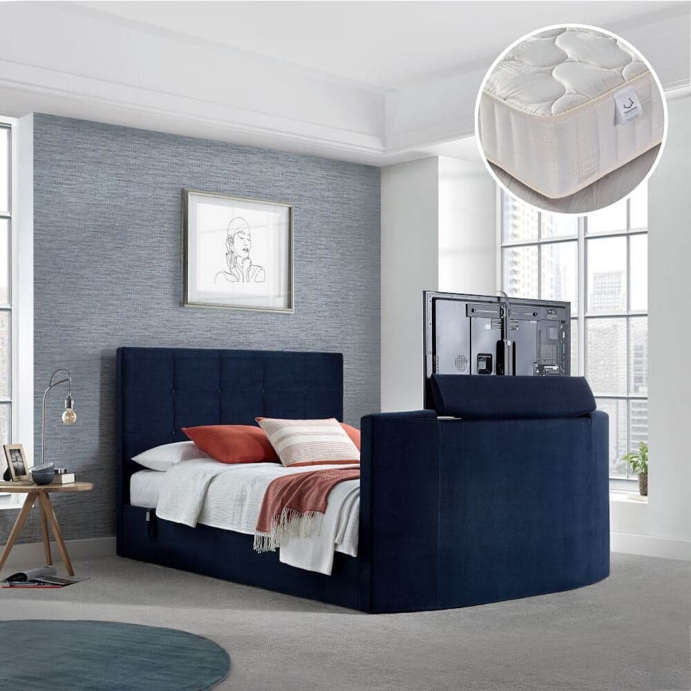 King size bed frame online with mattress included