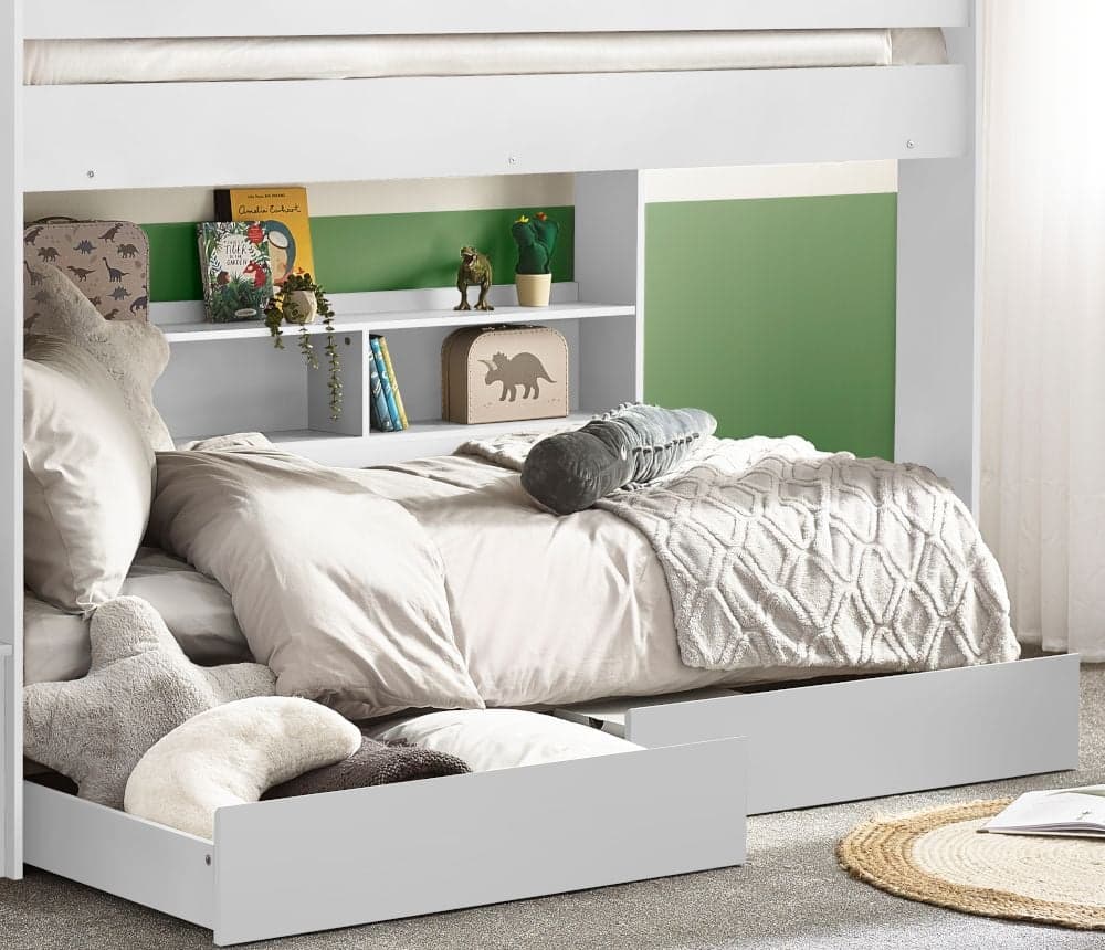Twin over twin store bunk with stairs