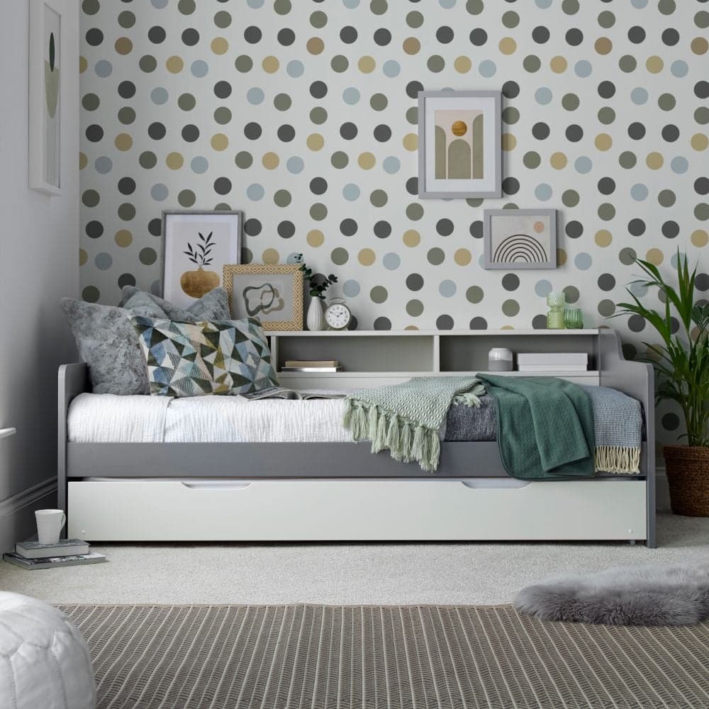 Grace white outlet wooden day bed