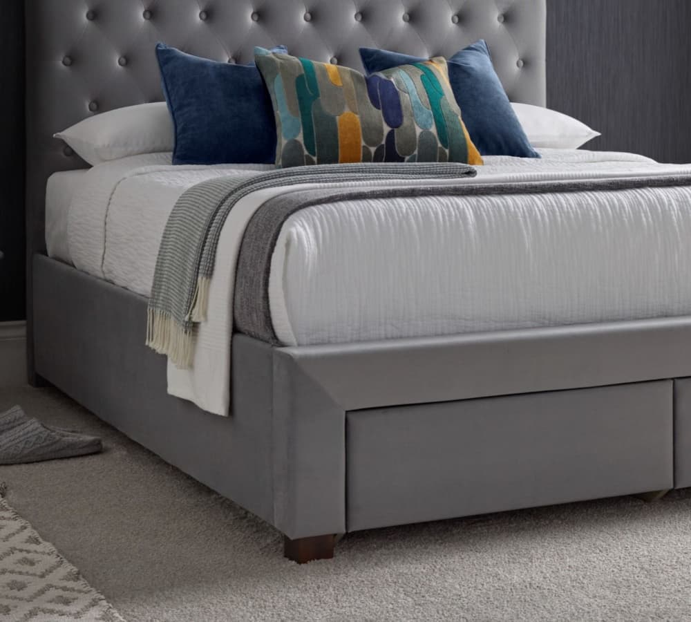 Darby queen shop storage bed