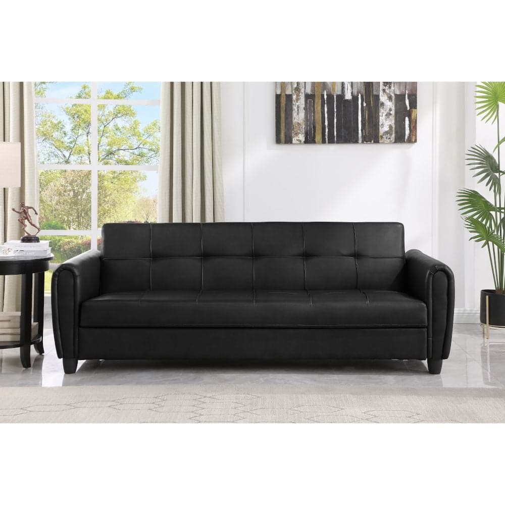 Next leather shop sofa bed
