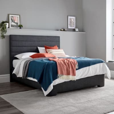 Appleby  Slate Grey Fabric Ottoman Storage Bed
