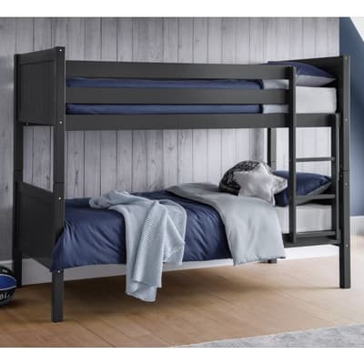Bella Grey Wooden Bunk Bed