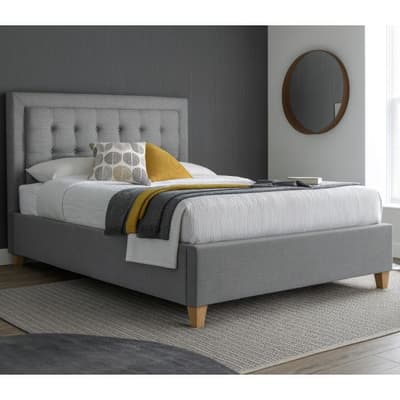 Brandon Grey Fabric Ottoman Bed Brandon Grey Fabric Ottoman Bed