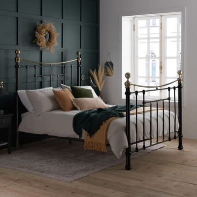 Bronte Black Metal Bed