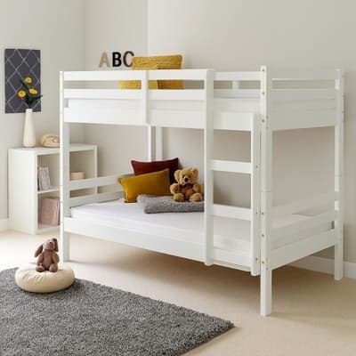 Durham White Wooden Bunk Bed Durham White Wooden Bunk Bed