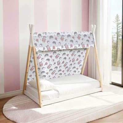 Peppa Pig Wooden Tent Shorty Toddler Bed