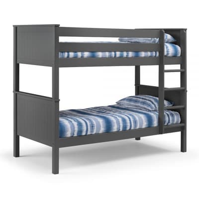Maine Anthracite Wooden Bunk Bed